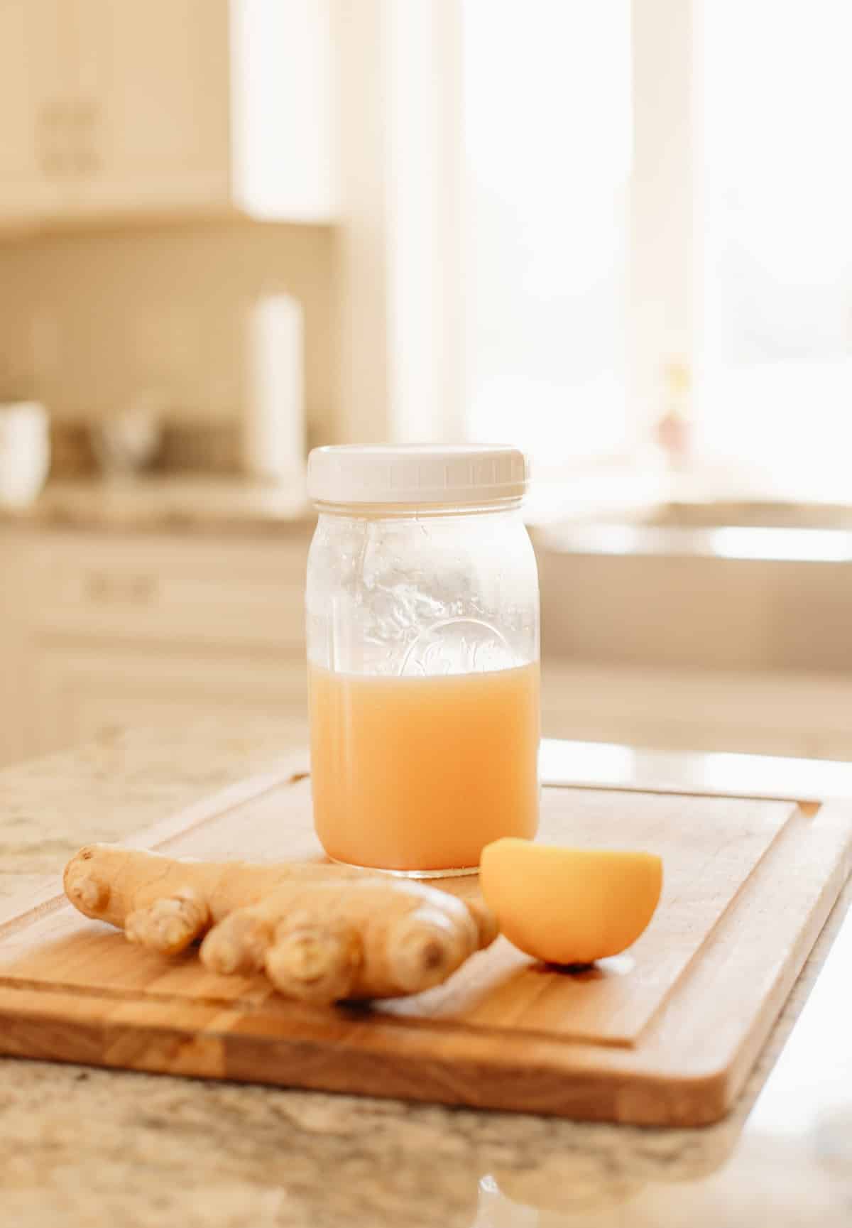 homemade wellness juice